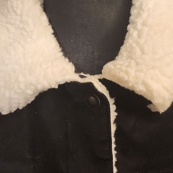 Eddie Bauer corduroy style fleece lined jacket - Picture 4 of 7